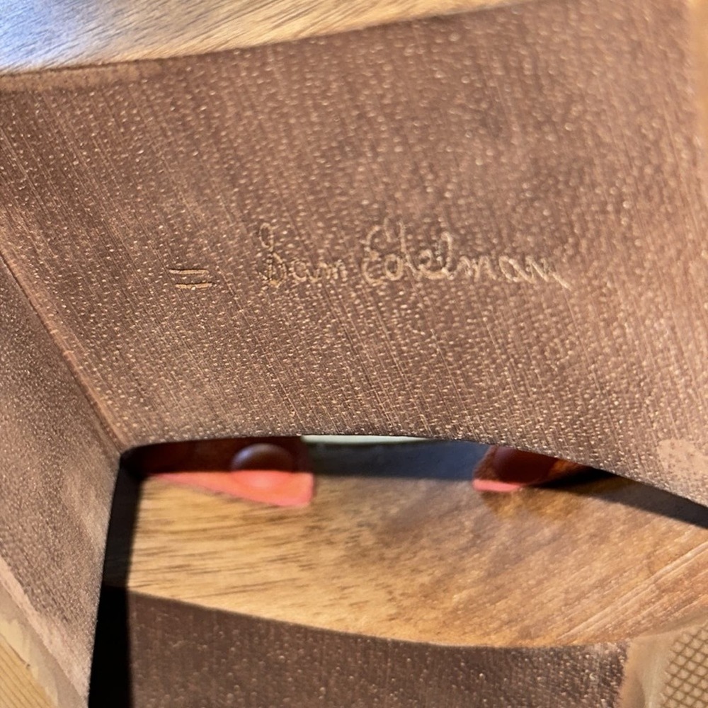 Sam Edelman Josefine Platform Heeled Sandal Tangerine size 11 - Picture 8 of 10